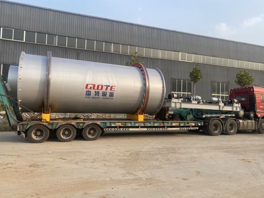 Asciugatrice di cemento rotativa riscaldamento a gas industriale fanghi di fanghi di silicio sabbia argilla macchina asciugatrice di tamburi