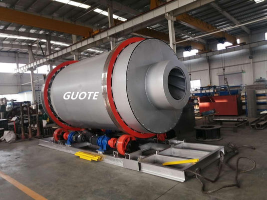 Metodo di riscaldamento a gas asciugatrice di silice rotativa con cilindro a bobina di acciaio inossidabile 304