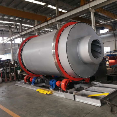 2000 kg di peso asciugatrice a tamburo rotativo per sabbia industriale
