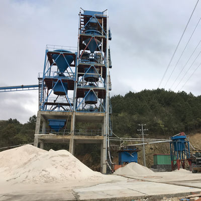 Macchina di produzione di sabbia all'avanguardia per impianti di lavorazione di sabbia di silice di grado vetro