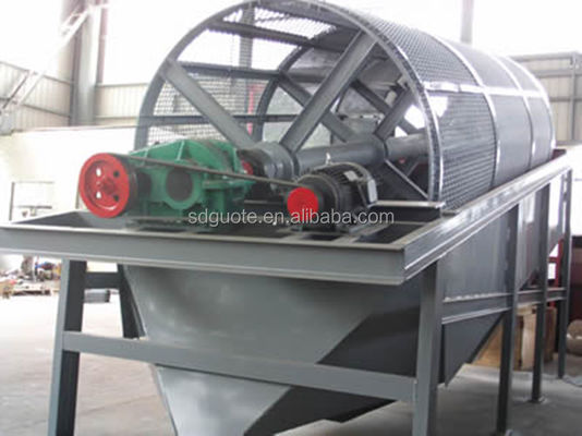 Minerazione energetica Alta efficienza di screening Minerale Trommel Screen per la sabbia di silice minerali di ceramica suolo