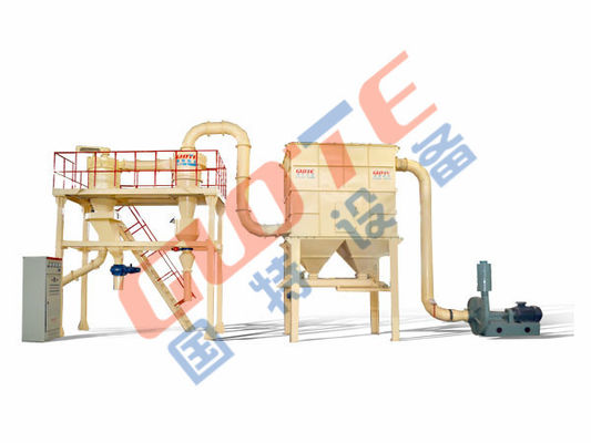 Separatore spriale 325 mesh polvere secca 2-150 micron classificatore d'aria per la classificazione verticale