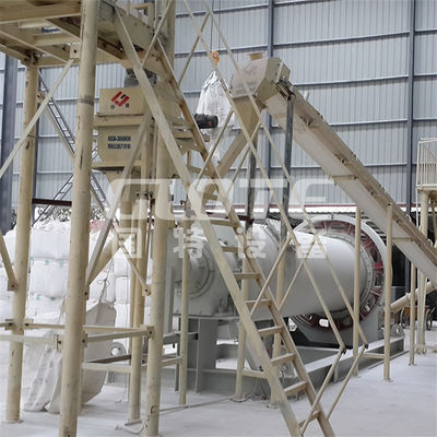 20 KG Alumina Ceramica rivestimento mulino a sfere e aria di classificazione linea di produzione con 1