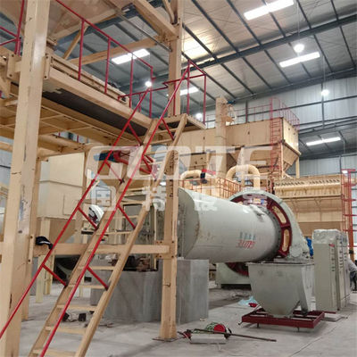 1-50T/H Capacità di macinazione Laboratorio di macinazione a sfera per il Quartz Sand Vietnam