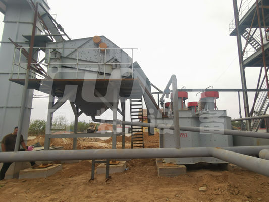 Sabbia di silice per la produzione di vetro L'energia dell'India miniera Quartz Stone Sand Making Machine