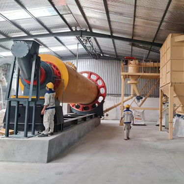 98% Capacità Macchina di polvere di sabbia di quarzo Mollino di macinazione a sfera 5-12m Lunghezza per prodotti