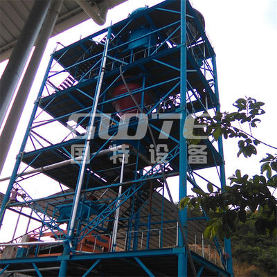 Impianto di trasformazione di sabbia di silicio di pietra fluviale da 100000 kg con ispezione video in uscita