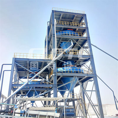 Impianto di trasformazione di sabbia di silicio di pietra fluviale da 100000 kg con ispezione video in uscita