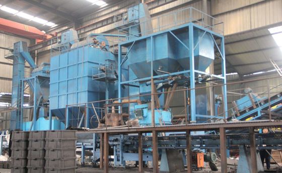 La linea di produzione di macchine per la produzione di sabbia di vetro per la lavorazione del minerale