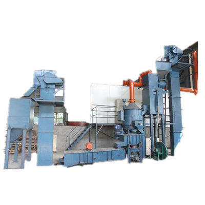 Apparecchiature di lavorazione dei minerali Sabbia di silice Processo di produzione magnetica per la rimozione del ferro