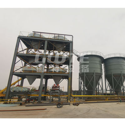 10000 kg di capacità Linea di produzione di lavastoviglie per la lavorazione della sabbia di quarzo/silica