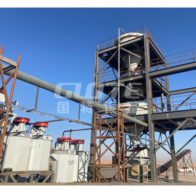 10000 kg di capacità Linea di produzione di lavastoviglie per la lavorazione della sabbia di quarzo/silica