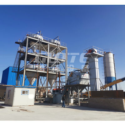 10000 kg di capacità Linea di produzione di lavastoviglie per la lavorazione della sabbia di quarzo/silica