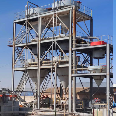50tph Lavatrice di sabbia per la linea di produzione di sabbia di silice 1 anno di garanzia