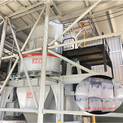Alta capacità 35mm Max dimensione di alimentazione Quartz Sand Making Machine per 4-120 mesh Silica Sand