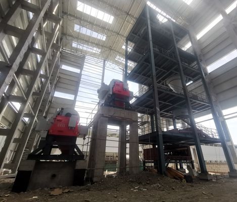 Separatore magnetico ad alta intensità umido per la purificazione di sabbia silice/nefelina/fluorito