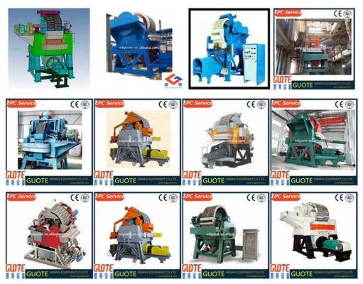 Separatore magnetico ad alto gradiente per la lavorazione della limonite
