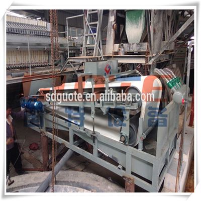 2000 kg Capacità cintura umida quarzo separatore magnetico e capacità di carico