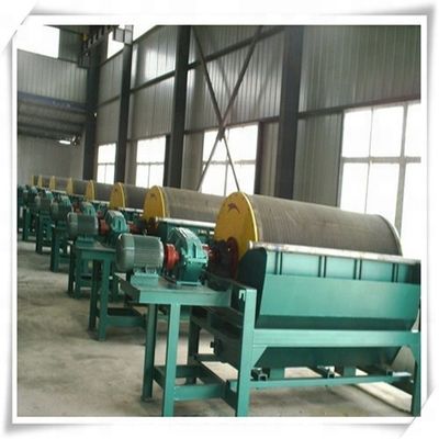 2350 KG Processo umido Separatore minerale a bassa intensità Separatore a tamburo magnetico a secco con Gauss