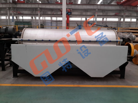 Dimensione del cilindro 400*600 mm Separatore magnetico a tamburo umido e secco per impianti di lavorazione della sabbia di ferro