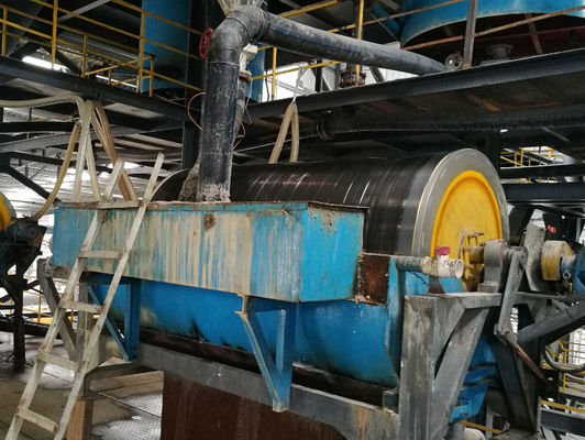 Impianto di bonifica del minerale di ferro per miniere su piccola scala con separatore magnetico di ematite da 2-3 t/h
