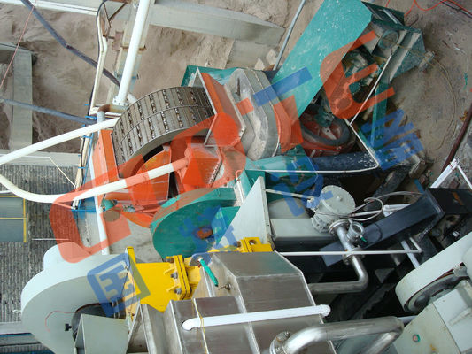 Separatore magnetico ad alta intensità per la depurazione di acciaio inossidabile da macchina entro 4800 kg