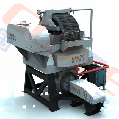 0-30mm Pulso Stroke Alto gradiente Wet Iron Sand Vertical Magnetic Separation Machine