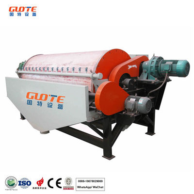 2.2-5.5kw Separatore magnetico a tamburo umido per disidratazione e condensazione per la lavorazione del minerale di ferro
