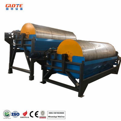 2.2-5.5kw Separatore magnetico a tamburo umido per disidratazione e condensazione per la lavorazione del minerale di ferro