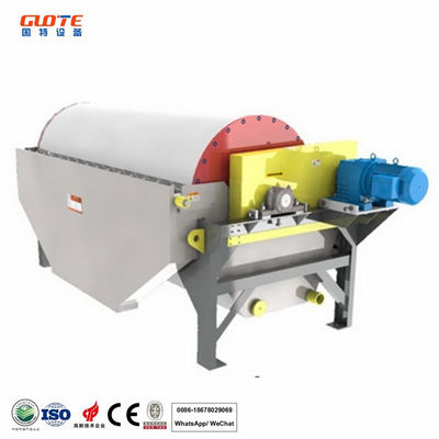 2.2-5.5kw Separatore magnetico a tamburo umido per disidratazione e condensazione per la lavorazione del minerale di ferro