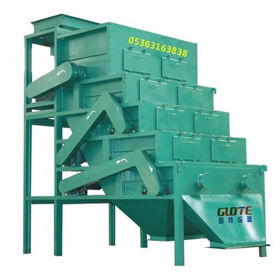 Macchine per la rimozione del ferro da minerali non metallici con separatore magnetico a rulli di terre rare