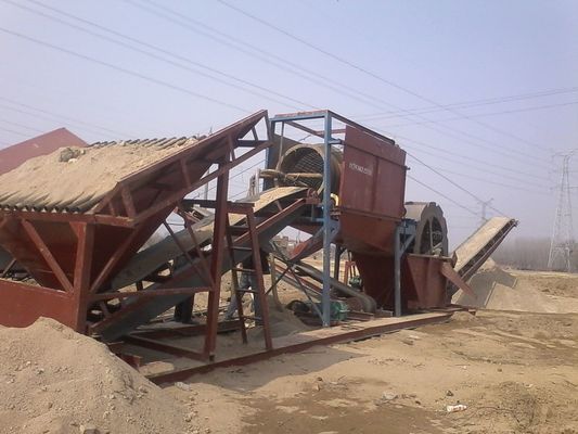 Alta reputazione Compost di sabbia di ghiaia Vibrazione rotativa tamburo setacciatore tamburo setaccio per minerali sabbia di pietra