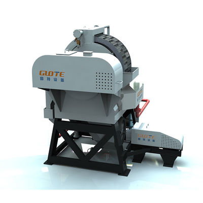 Separatore magnetico automatico ad alto gradiente per la separazione fine umida in impianti di smistamento dei rifiuti