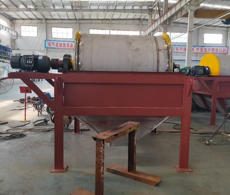 KG 1400mm Lunghezza del tamburo Separatore magnetico a secco per la separazione e la rimozione del ferro
