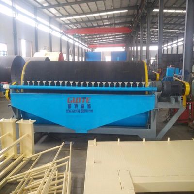 Macchine avanzate per l'estrazione di minerali Separatore magnetico a tamburo di ferro con componenti motore