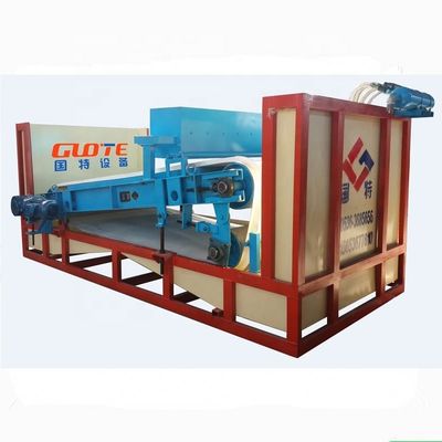 Separatore magnetico bagnato per metalli non ferrosi e silice con concentrazione di liquame compreso tra il 10 e il 30%