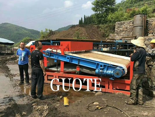 Separatore ad alto gradiente umido per la separazione di materiali magnetici NdFeB per l'industria del vetro
