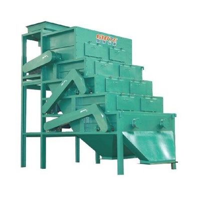 Distanza del rullo 1000 mm Separatore magnetico permanente a doppio rullo a motore a cintura